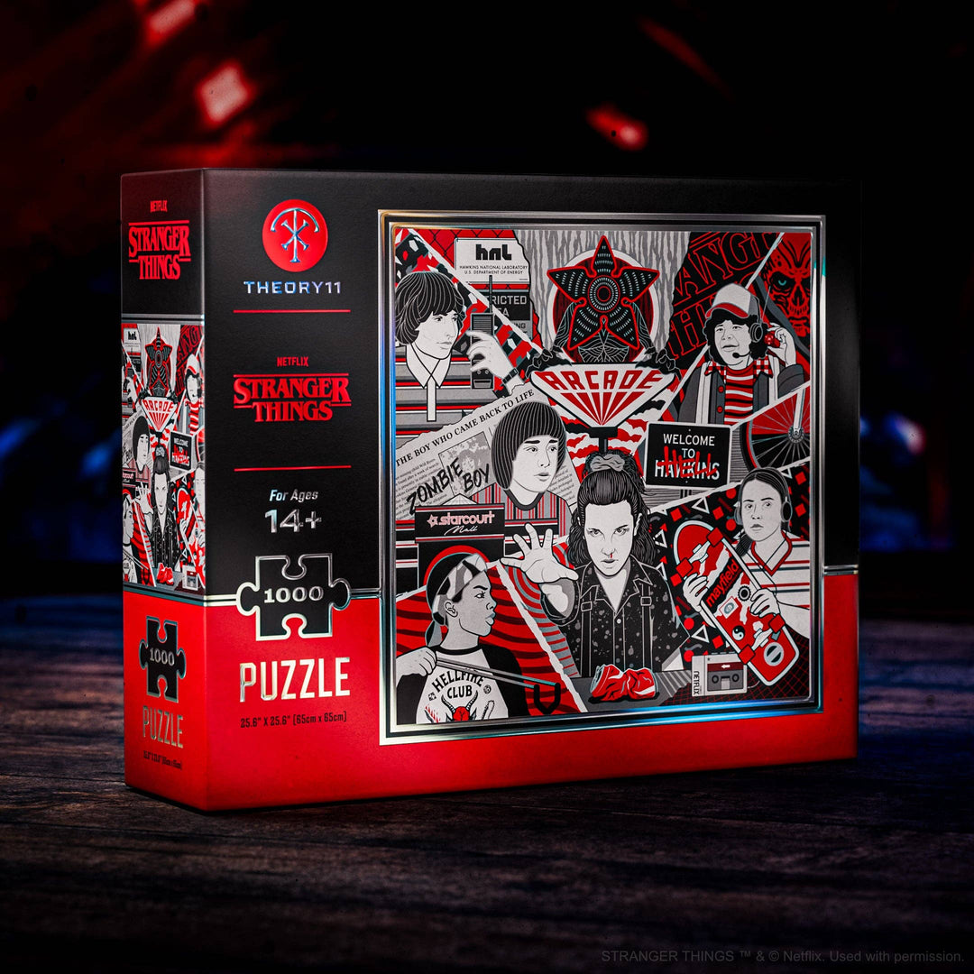 Stranger Things 1000 Piece Jigsaw Puzzle – Vortex Souvenir
