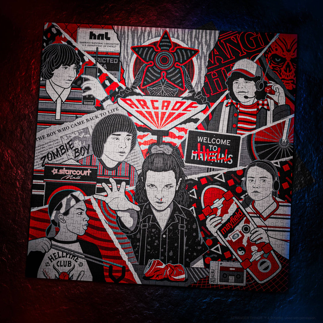 ストレンジャーシングス　パズル　1000ピース Stranger Things 1000 Piece Jigsaw Puzzle – Vortex Souvenir