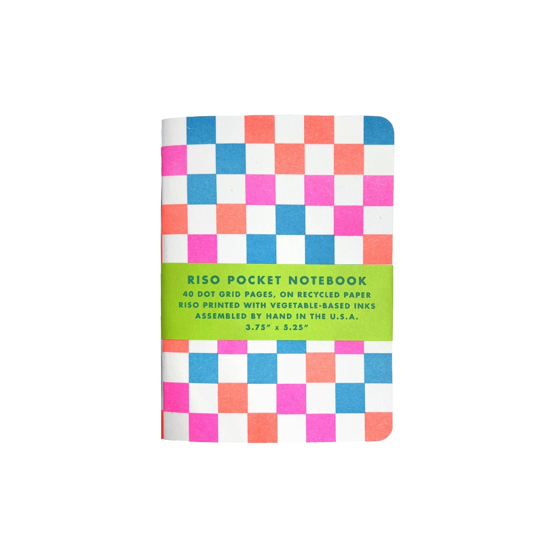 Pocket Notebook - Checkers – Vortex Souvenir